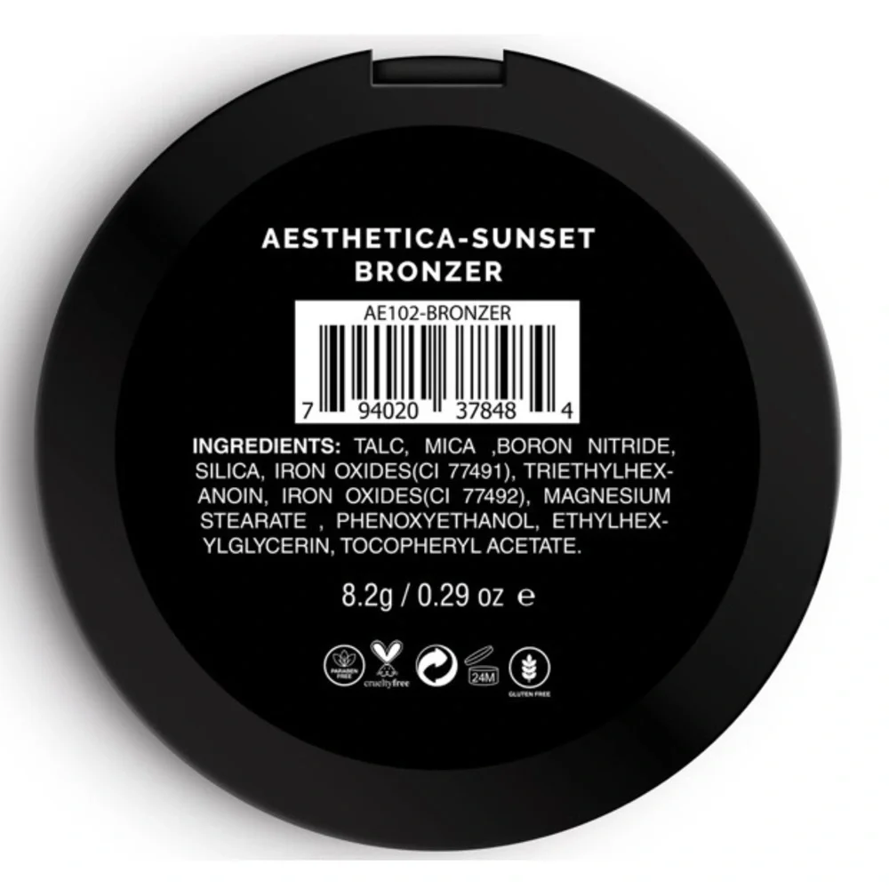 NWT AESTHETICA BRONZER - sunset bronzer